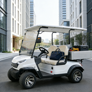 GQ02H Two-Seater Golf Cart — High-Performance Electric Cargo Vehicle for Efficient Course Operations