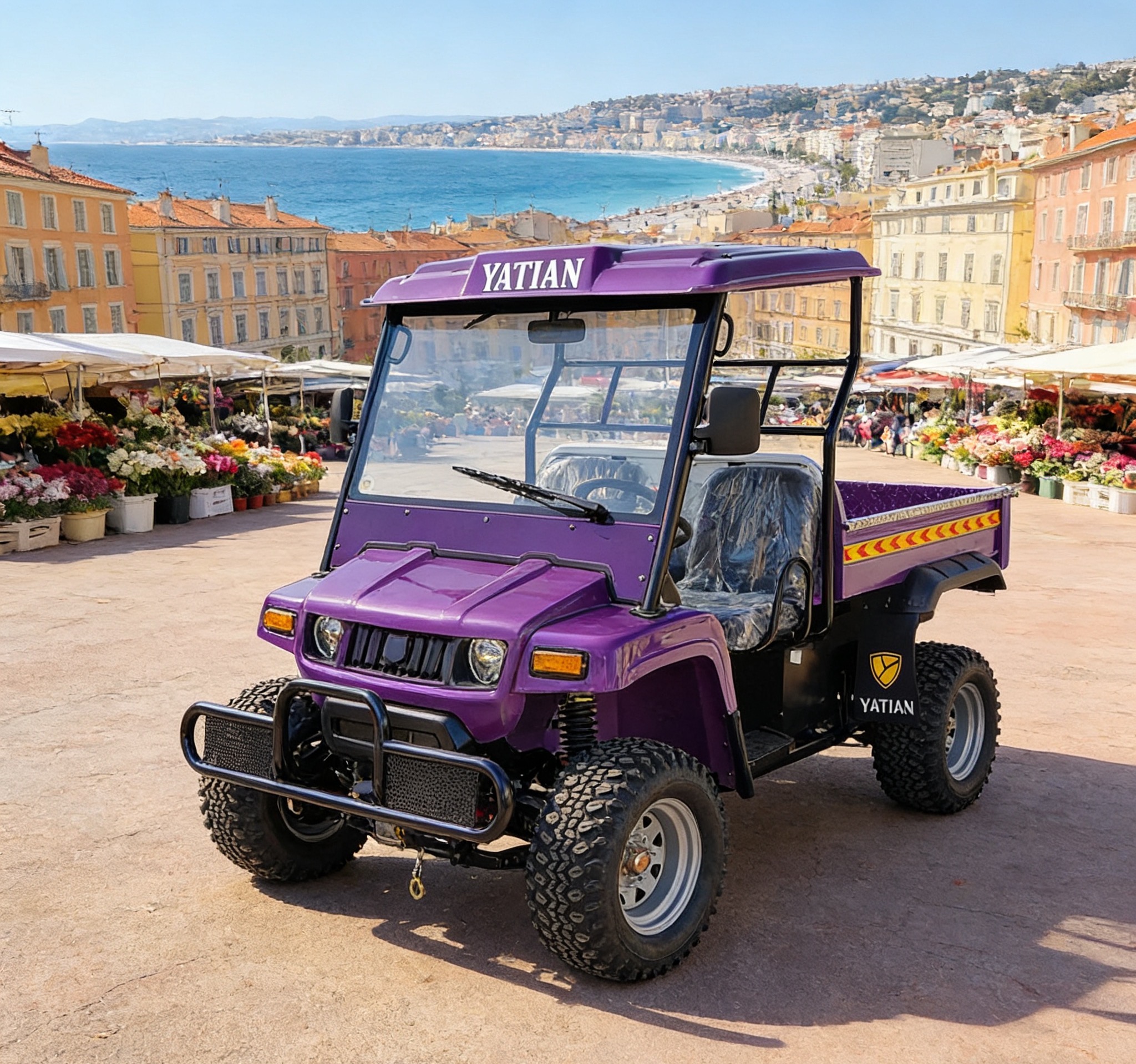 electric utility cart-4