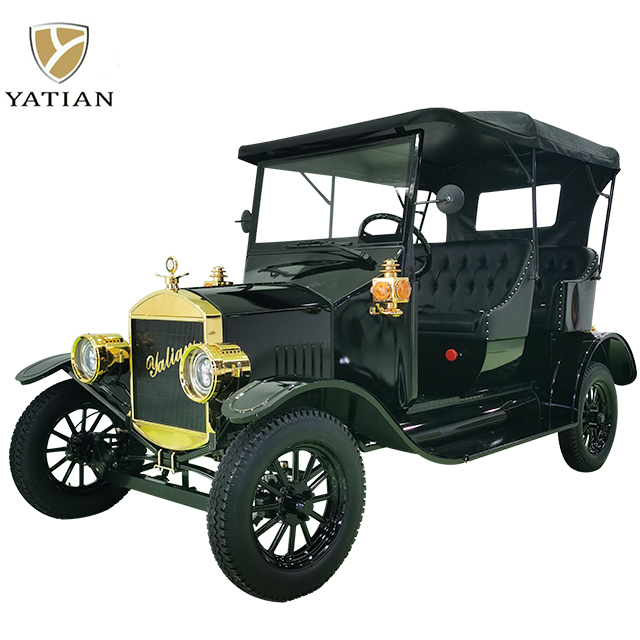 Amusement Park Customized Black Vintage Car from China manufacturer