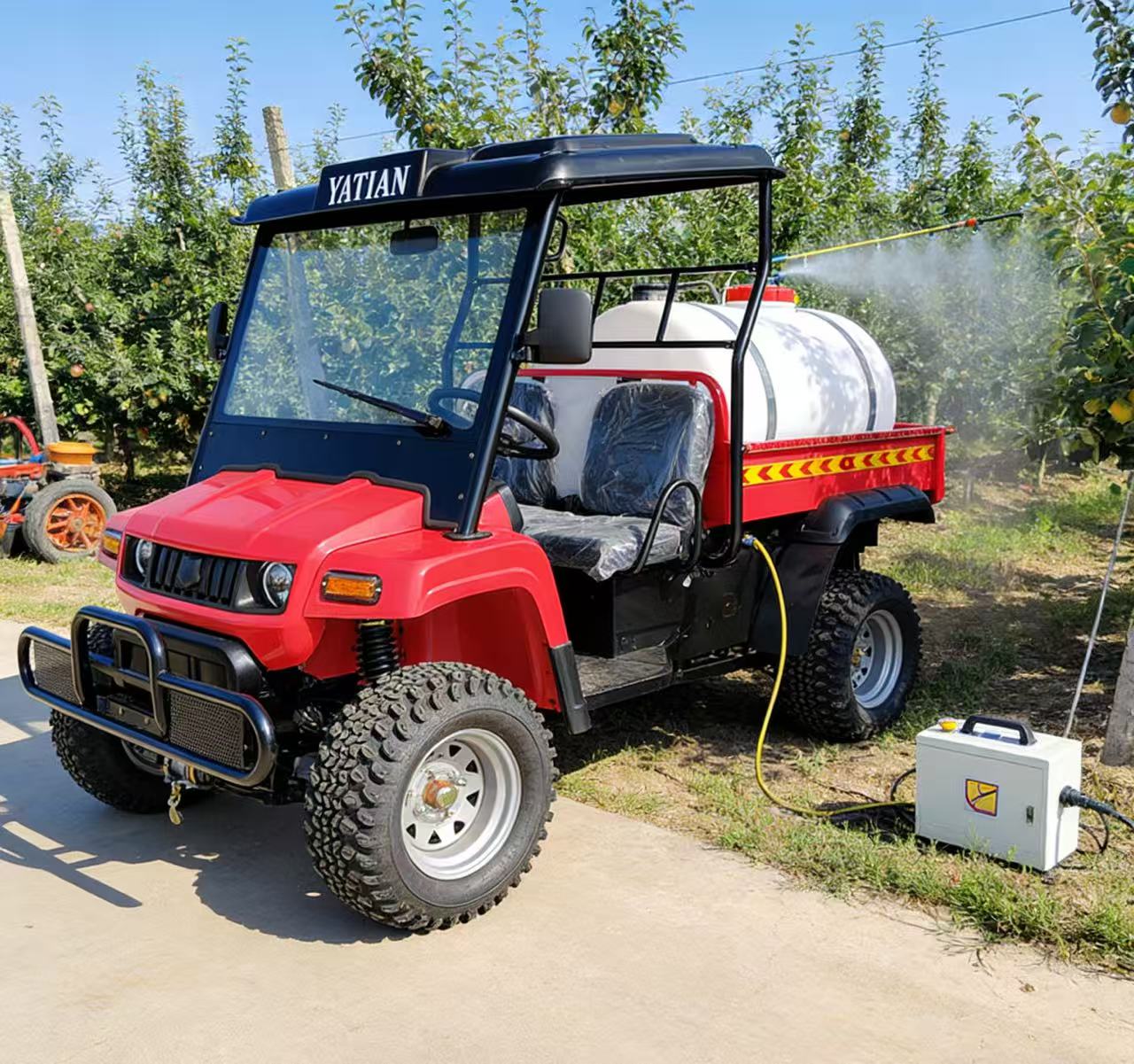 YATIAN industrial electric forest truck suitable for remote forest work site material delivery
