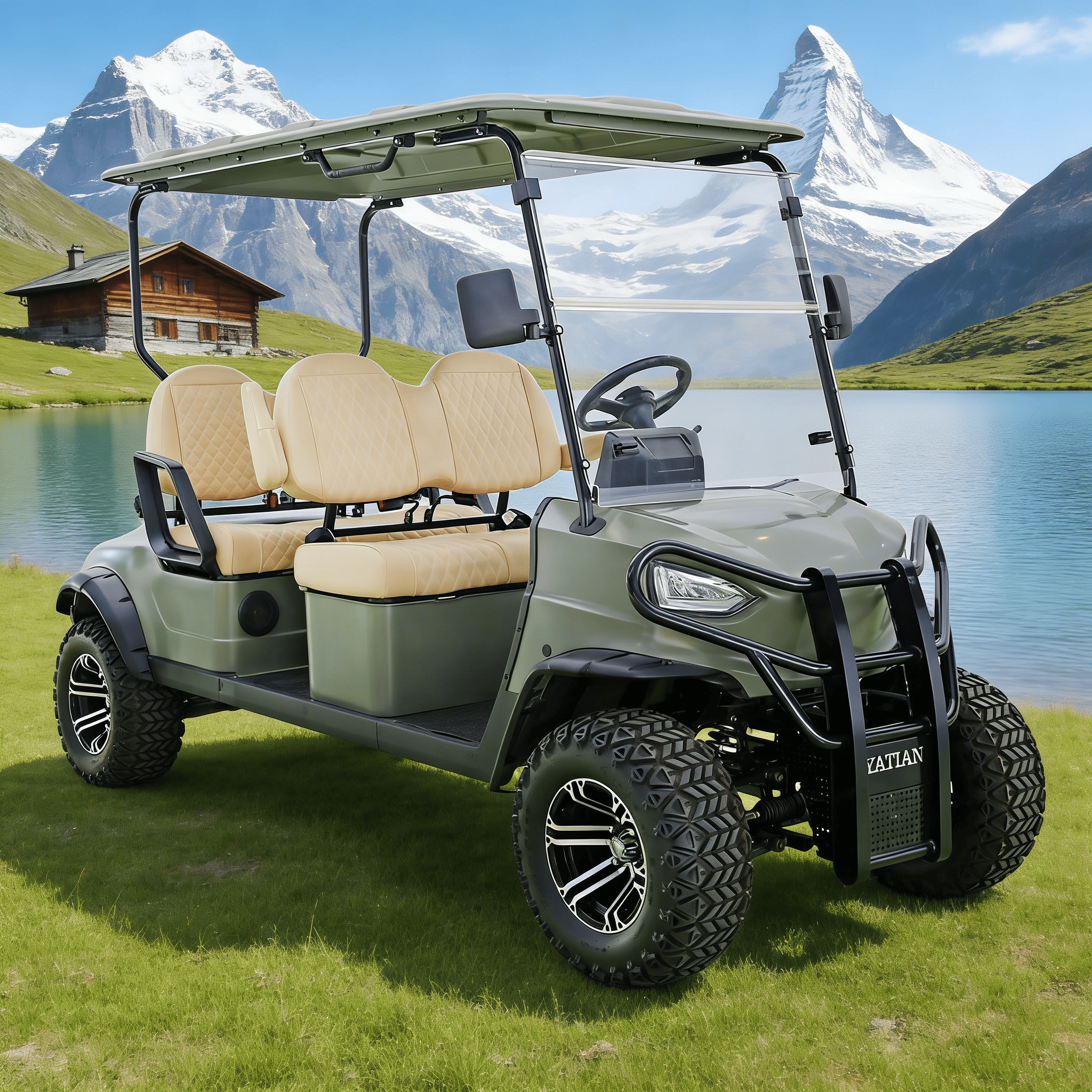 YATIAN GQ04Q 4-Seater Electric Off-Road Hunting Buggy