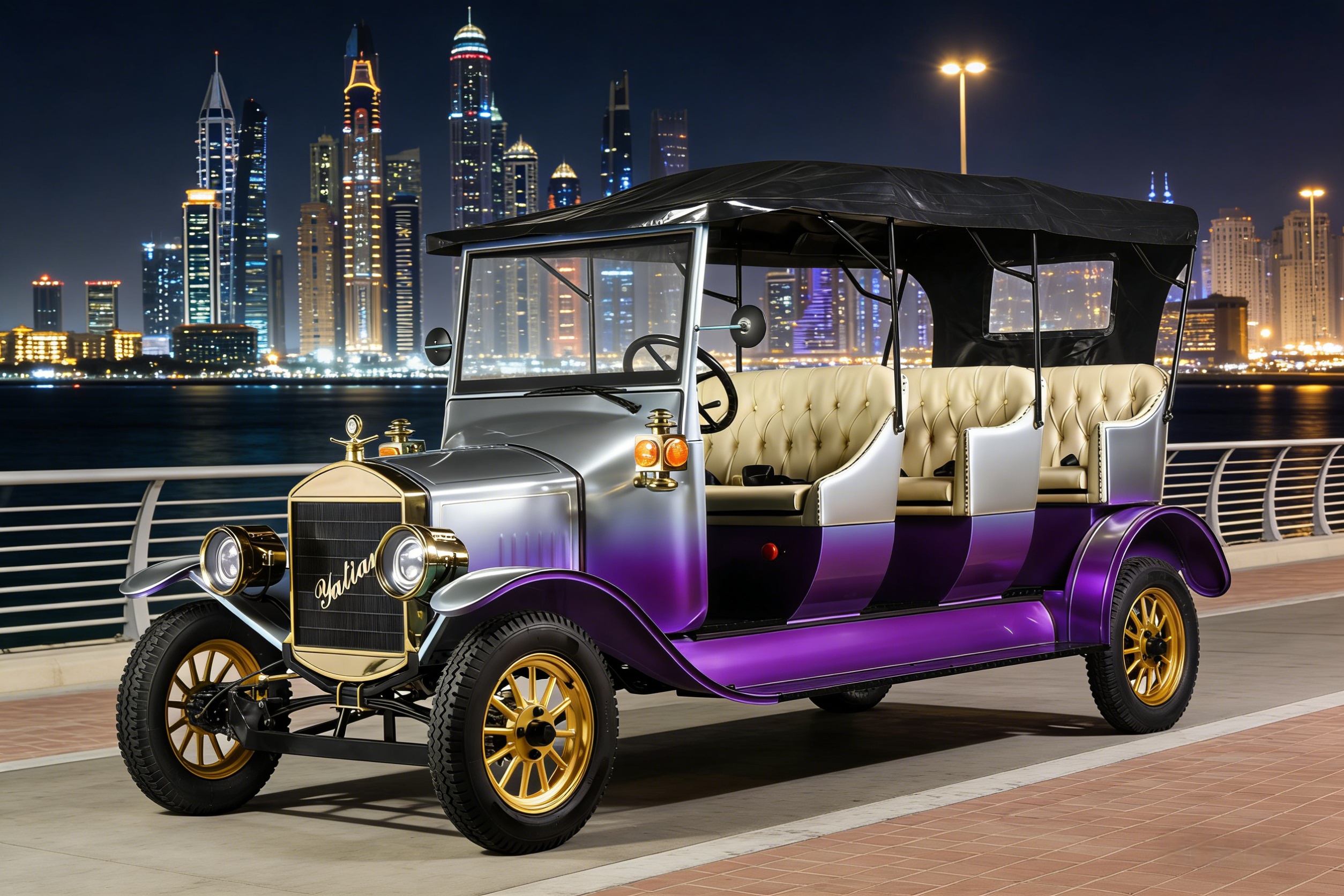 LY08B Classic Retro Car (5)