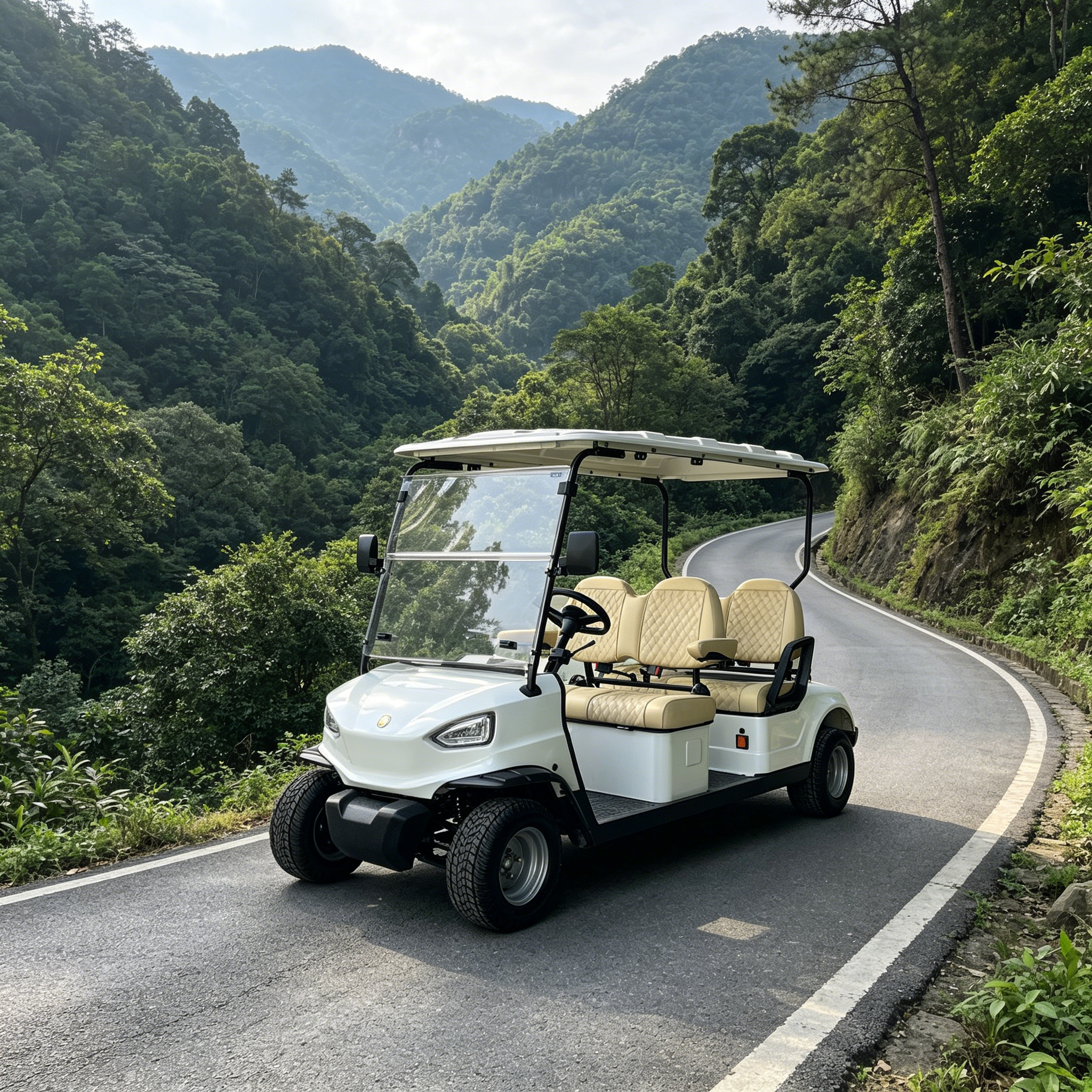GQ04C 4-Seater Electric Golf Cart