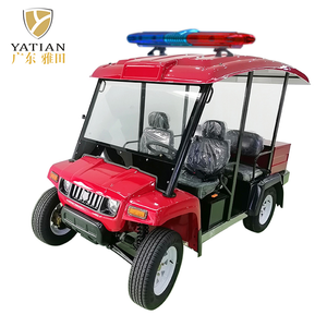 Yatian Electric Patrol Car with Siren and Light Bar for Security and Law Enforcement