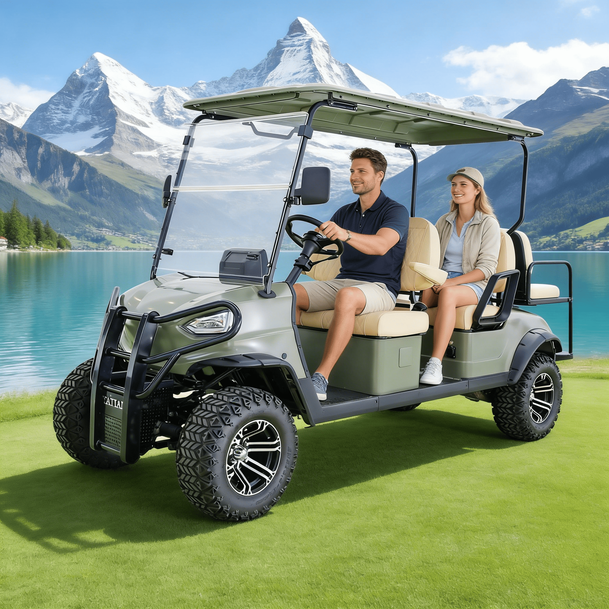 YATIAN GQ04Q 4-Seater Electric Off-Road Hunting Buggy