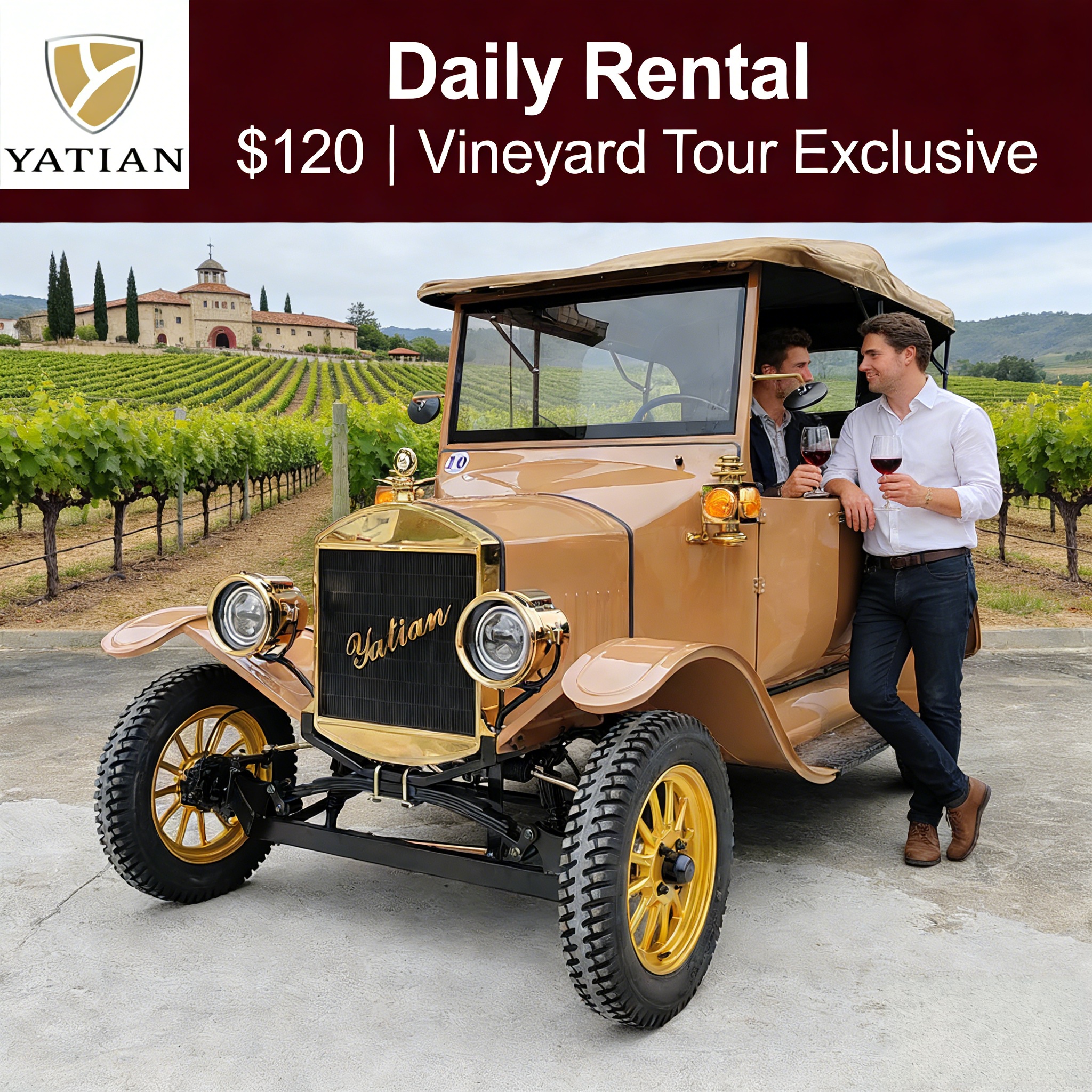 Commercial Retro Electric Vehicle Yatian (2)