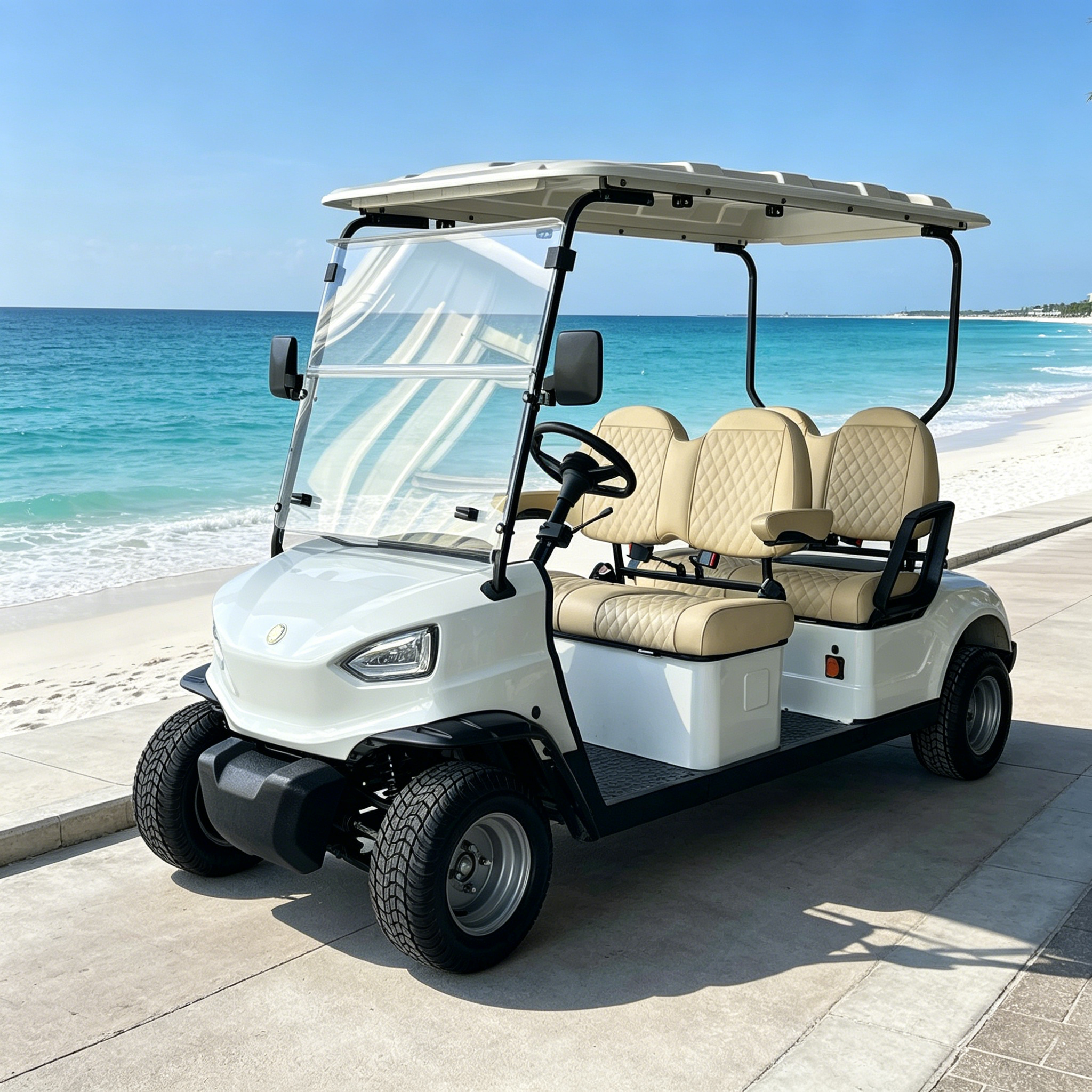 GQ04C 4-Seater Electric Golf Cart