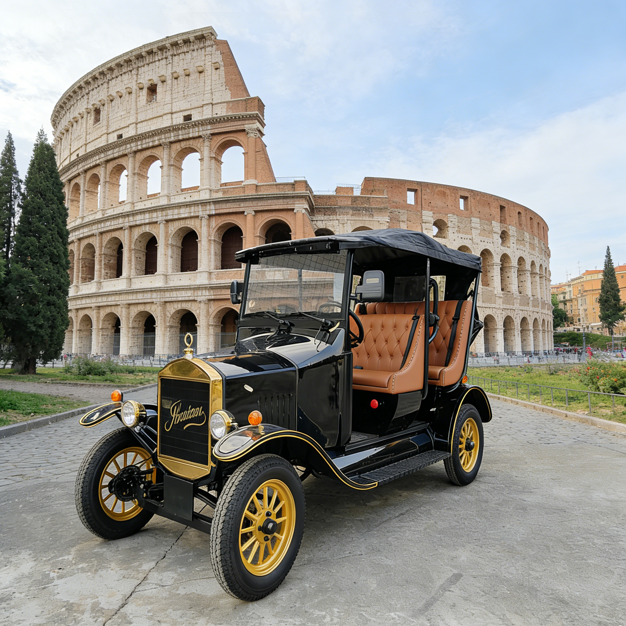 Electric Sightseeing Car