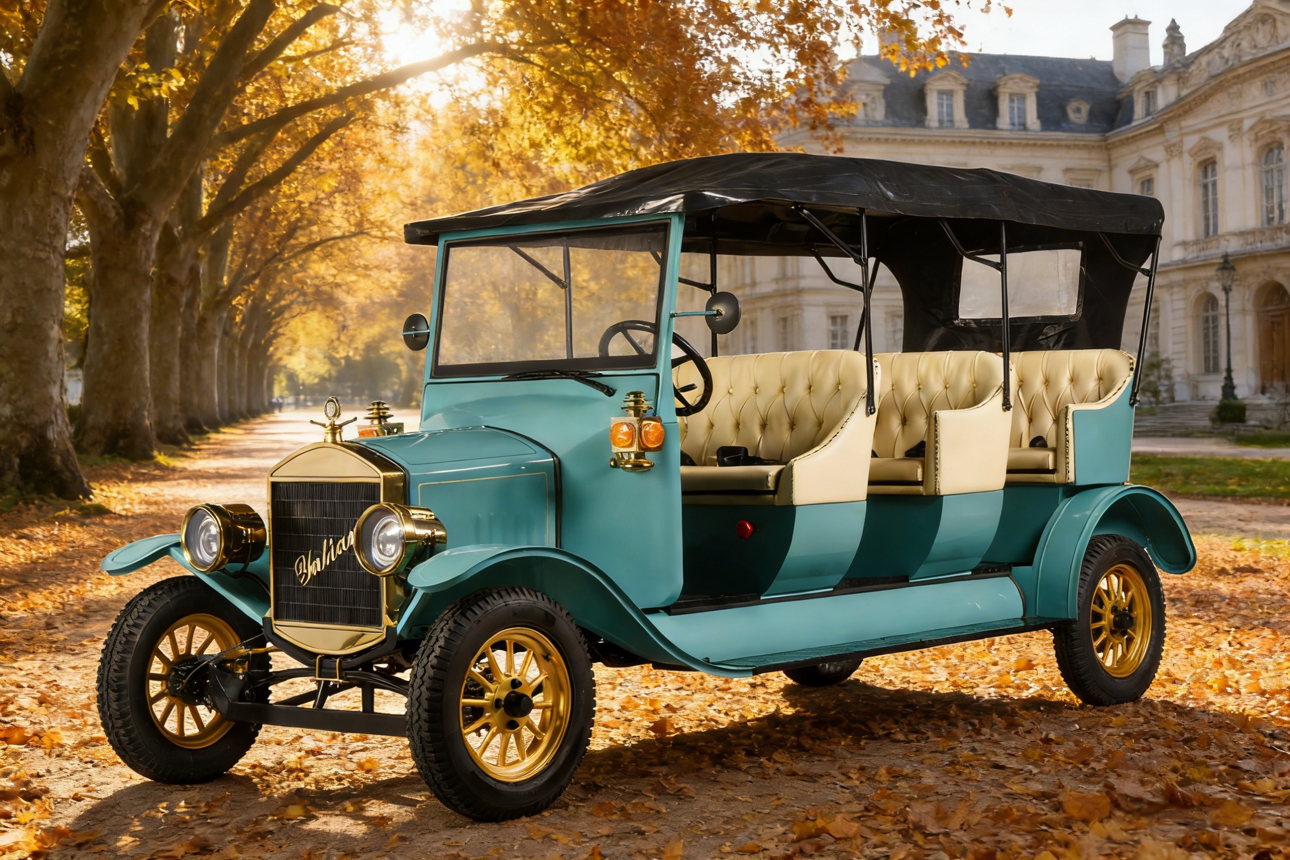 LY08B Classic Retro Car (1)