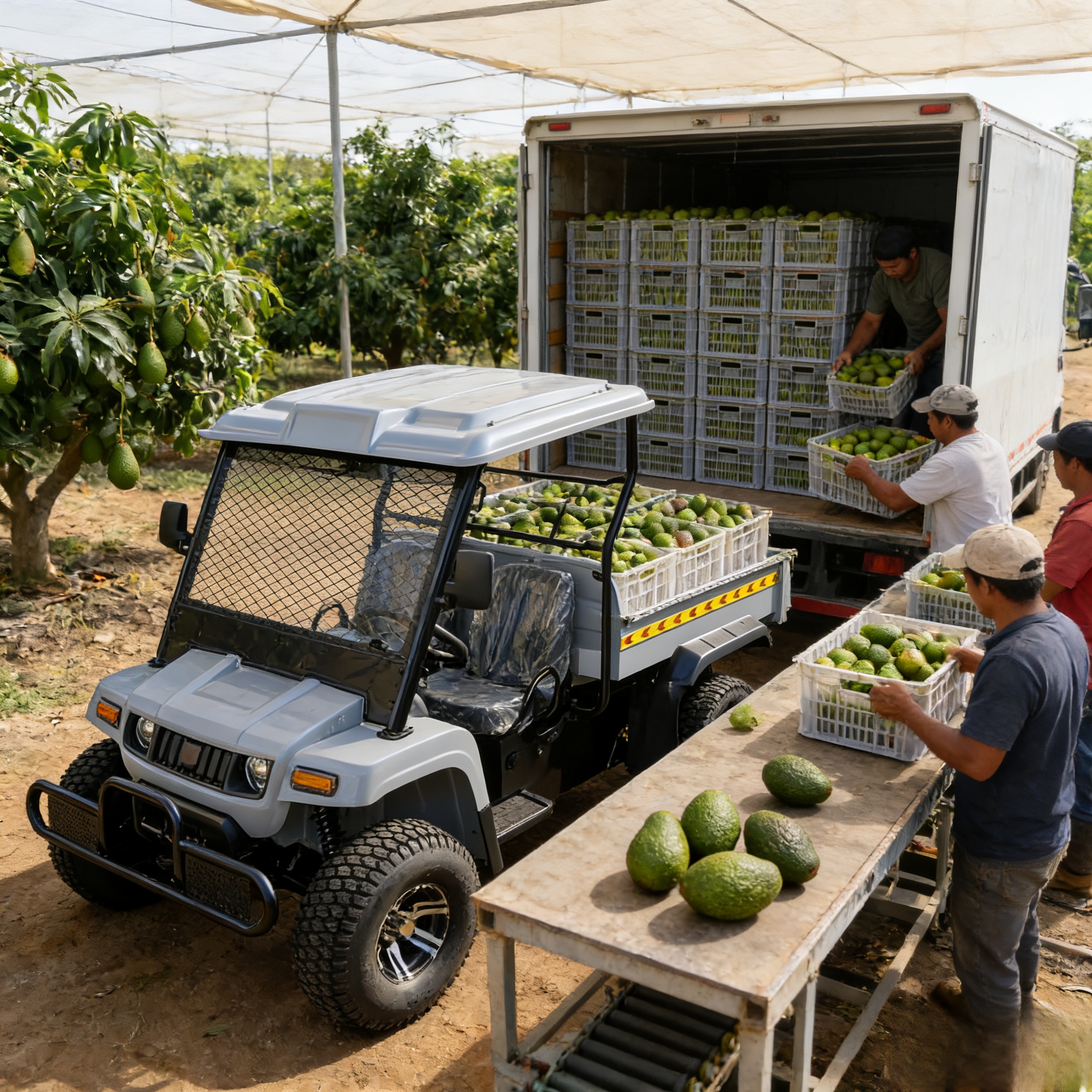 electric utility cart-1.