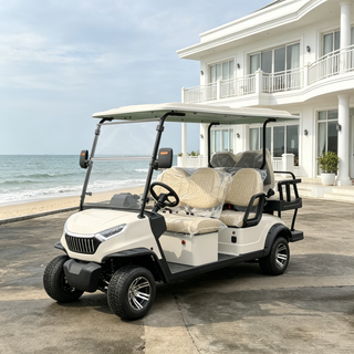 GQ42C 4+2 Seater Electric Golf Cart | 48V 5KW Motor 80km Range